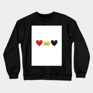 Royal Hearts Crewneck Sweatshirt